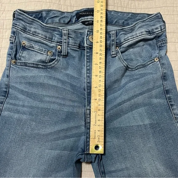 Aeropostale High Rise Jegging Medium Wash Size 10 Reg - Picture 4 of 9